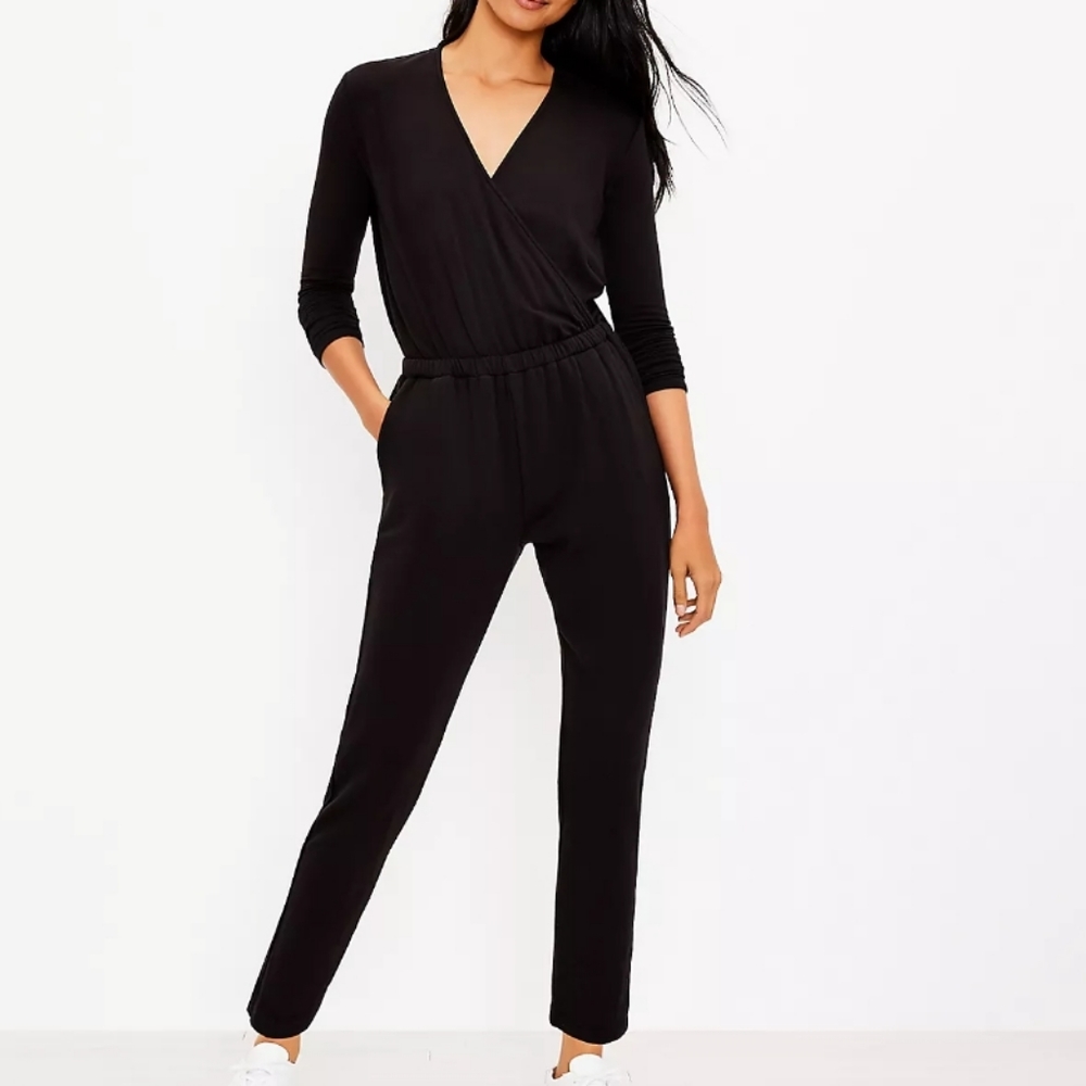 NWT Lou & Grey black jumpsuit